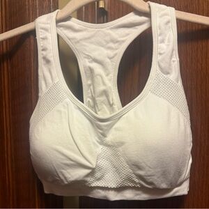 - White racerback  bra XL